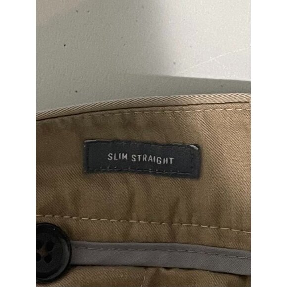 Bonobos Mens Slim Straight Khaki Chinos Pants Size 32x30 Cotton Blend - Picture 9 of 14